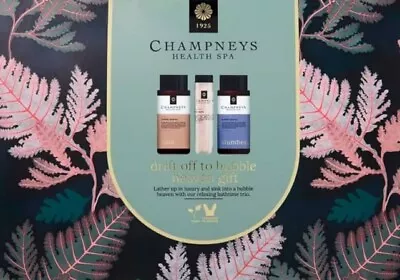 Champneys Health Spa Drift Off To Bubble Heaven Gift Set • £18