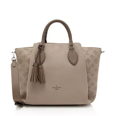 Louis Vuitton Mahina Leather Haumea Satchel • $2560