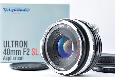 [MINT] Voigtlander Ultron 40mm F/2 SL Ai-s Nikon F Monut Lens From JAPAN #6445 • $523.95