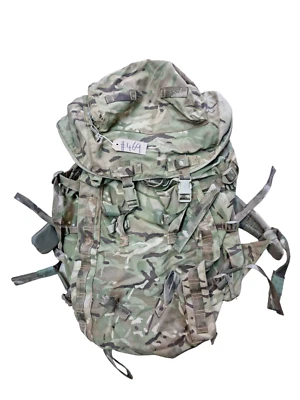 £44.95 • Buy Original British Army Issue MTP Camo Multicam Short Back Bergen/Rucksack UK #469