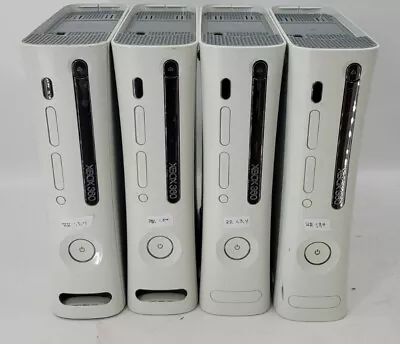 Lot Of 4 XBOX 360 Red Ring Console Lot - AS-IS - EB-14600 • $76.49