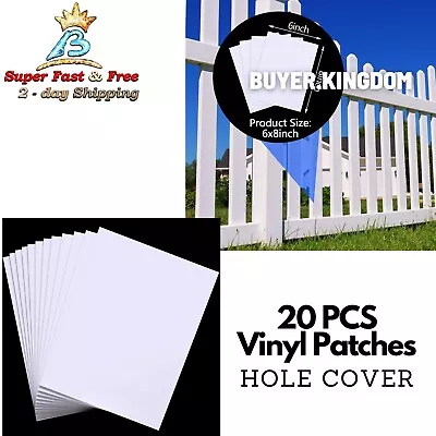 Vinyl Siding Repair Kit Cover Any Cracks Holes Or Blemishes On Vinyl Siding 20pc • $18.07