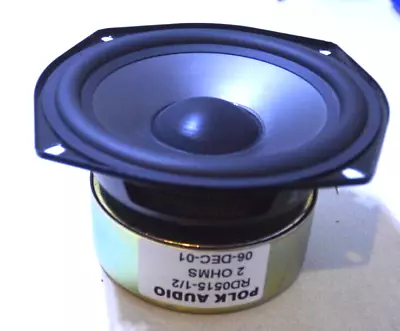 Polk Audio R40 5.25  2-ohm Woofer #rd0515-1/2 • $15.88