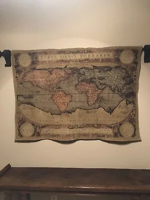 $150 • Buy Old World Map Tapestry Wall Hanging