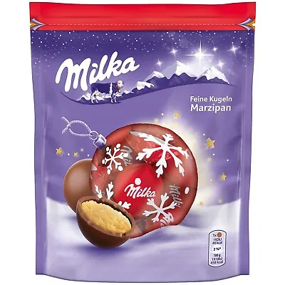 Milka Christmas MARZIPAN Milk Chocolate Eggs 90g -FREE SHIPPING • $10.99