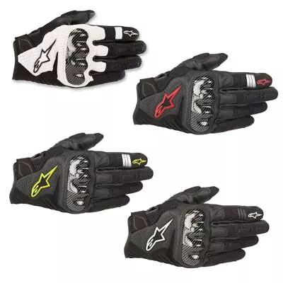 Alpinestars SMX-1 Air V2 Leather Street Motorcycle Men Gloves -Choose Color/Size • $69.95