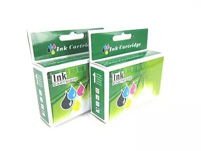 $48.50 • Buy 2x Ink Cartridges For HP 61 XL Envy 4500 4504 5530 Officejet 2620 4630 Printer 