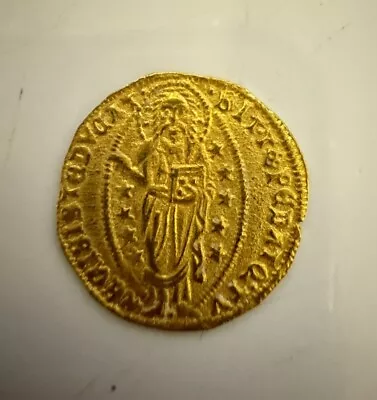 Beautiful 1400-13 Gold Coin Venice Italy Ducat Michael Steno Fr. 1230 Stunning • $1199