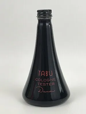 Vintage TABU By Dana Cologne Tester Sample Bottle Black Estate  • £30.88