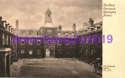 Clock Courtyard Kensington Palace London Wrench Postcard 1900/10s? • £3.97