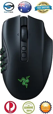 Razer Naga V2 Pro MMO Wireless Gaming Mouse With HyperScroll Pro Wheel 30KDPI • $239