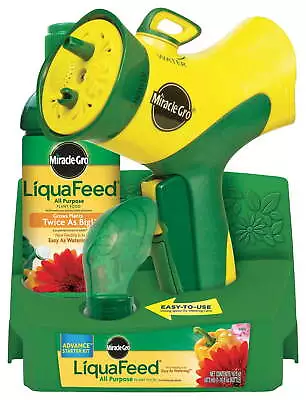 Miracle-Gro Liquafeed All Purpose Plant Food Advance Starter Kit，Feeder+1 Refill • $26.10
