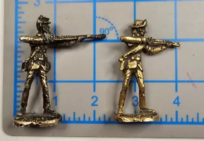 2 Scruby American Civil War Soldiers Miniature Figures Toys • $18.99