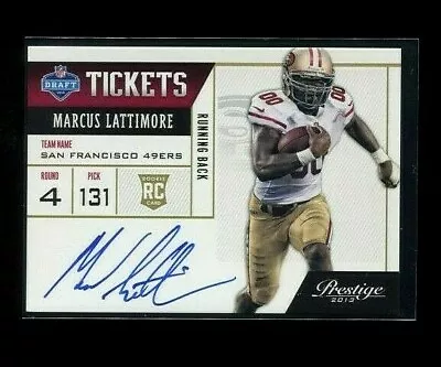 Marcus Lattimore 2013 Prestige Auto RC # 27    • $4.95