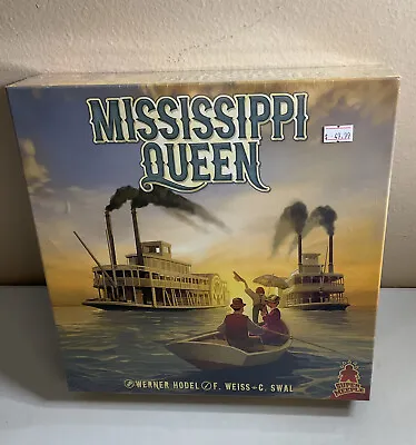 Mississippi Queen Board Game A Game Of Bold Racing Super Meeple - New / Sealed • $49.99