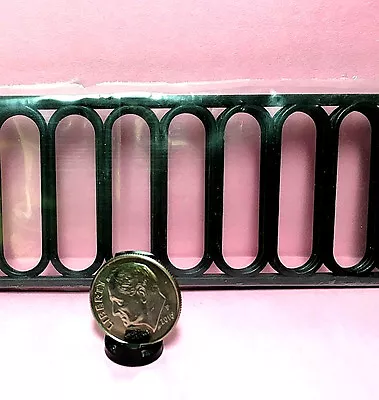 Dollhouse Miniature Fence - 2 - 6  Pieces Black Or Mostly White - 1:12-Clearance • $0.99