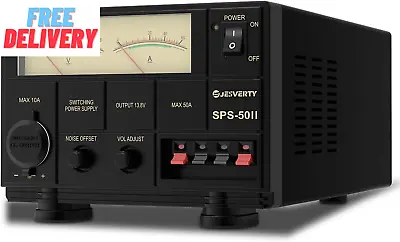 Universal Compact Bench Power Supply- 50 Amp Regulated Home Lab Benchtop Ac-To-D • $222.07