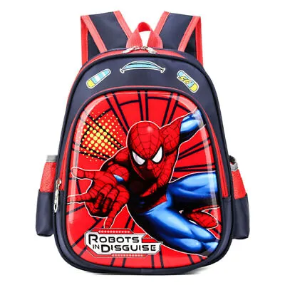 Kid Toddler Spiderman Backpack Boy Child School Rucksack Shoulder Bag Cartoon • £10.79