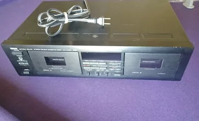 Yamaha KX-W362 Natural Sound Dual Cassette Deck Mint Condition • $120