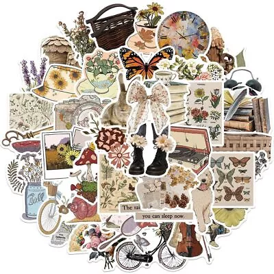 Home Decoration DIY Scrapbooking Supplies Decorative Sticker Vintage Stickers • $8.21