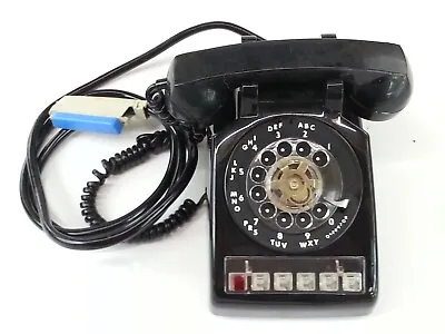 Vintage Multiple Line Black Itt Rotary Office Telephone Phone • $69.99