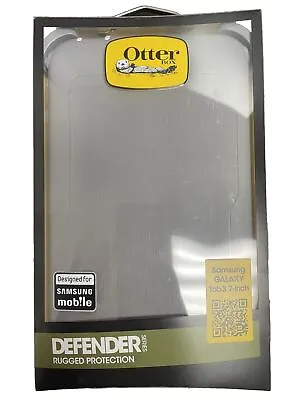 OtterBox DEFENDER Series Case For Samsung Galaxy Tab 3 (7.0 Inch) - Grey / White • $16.99