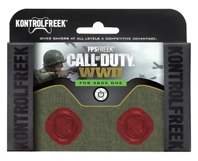 KontrolFreek FPS-Freek WWII Thumbsticks For Xbox One  Red Call Of Duty UK SELLER • £6.99