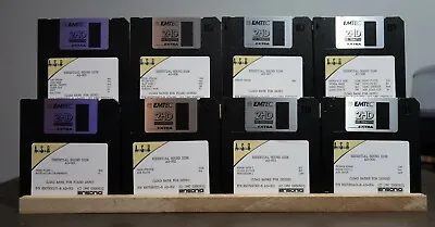 Ensoniq ASR-10 8 Disk Library Set Original Factory Sounds With Demos Floppy Disk • $25