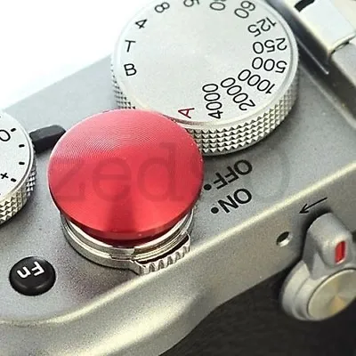 Soft Release Button For Leica Contax Fuji X-E1 XE2 X-Pro1 X100 **UK SELLER** • £3.99