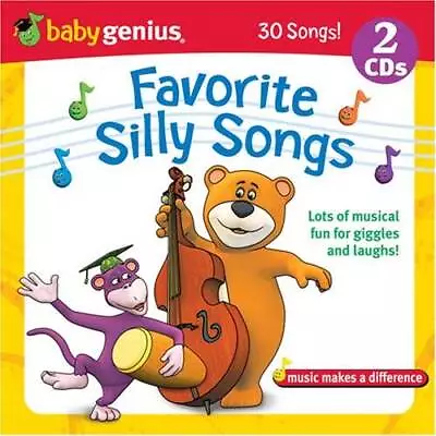 Baby Genius Favorite Silly Songs - Audio CD By Various - VERY GOOD • $7.09