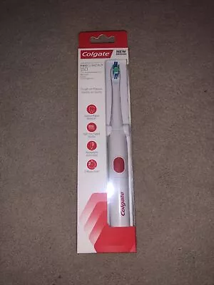 Colgate Pro Clinical 150  Battery Sonic Toothbrush  White New • £20