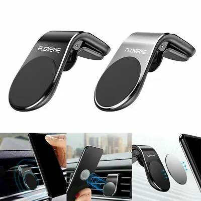 Car Phone Holder Magnetic Stand Accessories For GPS Mobile Phone Magnet Mount • $10.87