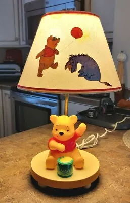 Vintage WINNIE THE POOH Lamp With Night Light • $45