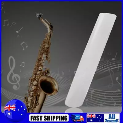 Resin Plastic Sax Saxophone Reed Woodwind Instrument Parts (Alto White) • $11.70