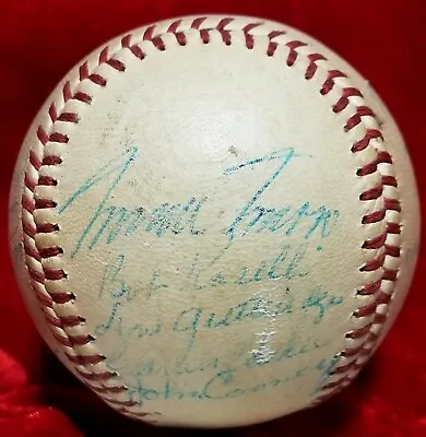 1961 Chicago White Sox Team Signed OAL Ball HOF Vtg MINNIE MINOSO Aparicio • $167.99