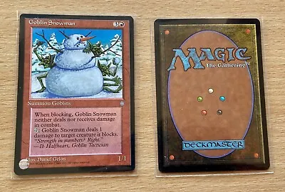 Magic The Gathering MTG Goblin Snowman • £3.99