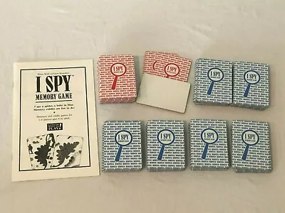 I Spy Memory Board Game Replacement Part Piece Instructions Memory Riddle Cards • $9.99