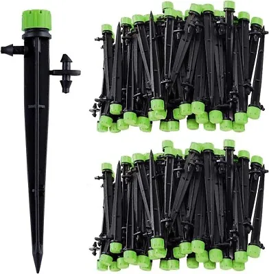 30pcs Micro Drip Irrigation Garden Watering System Emitter Drippers Sprinkler • £9.99