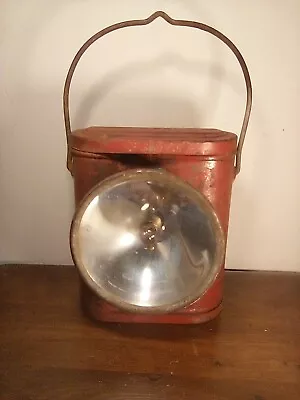 Vintage Red Delta Electric Co. Husky Lantern • $35