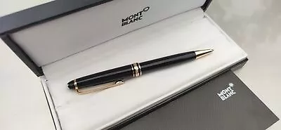 New Montblanc Meisterstuck Classique Ballpoint Pen Gold 164 • $70