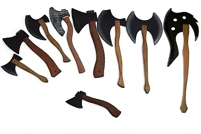 £11.97 • Buy Childrens Boys Wooden Hand Made Vikings Axe Hatchet Tomahawk Toy Fancy Dressup