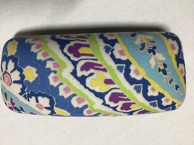 Vera Bradley Reading Glasses  Or  Eyeglasses Case  Capri Blue New • $14.99