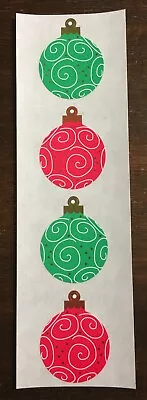 Mrs Grossman ORNAMENTS Stickers CHRISTMAS/HOLIDAY NEW  • $2.50