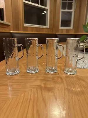 Set Of 4 Mini Beer Mug Shot Glasses 4oz Beer Mug Glasses • $20.99