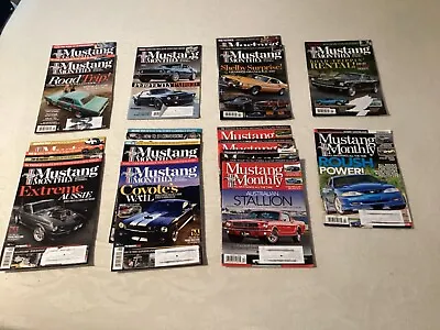 Mustang Monthly Magazines Ranging From 2001 To 2020. • $5.95