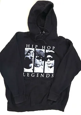 Hip Hop Legends Hoodie Sweatshirt Tupac | Biggie | Eazy E – Mens 2XL • $19.88