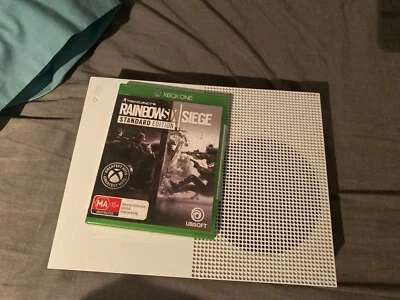 $150 • Buy Xbox One S 1TB Console - White Comes With Controller And Rainbow Six Siege