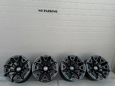 20  Xd841 Boneyard Black Fuel Rhino Method Rims 6x5.5 Wheels Toyota Chevrolet • $1299