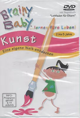 £6.62 • Buy Brainy Baby Learning For Life Art Discovering Your Own World DVD NEW 2-5 Years