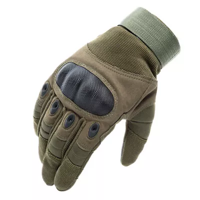 Tactical Motorcycle Motocross Full Finger Gloves Motorbike Riding Racing Mittens • $15.99